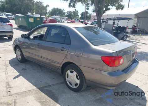 2004 Toyota Corolla Le из США, поврежденный, VIN 2T1BR32E44C293714